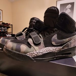 Jordan Legacy 312 Black Camo Green